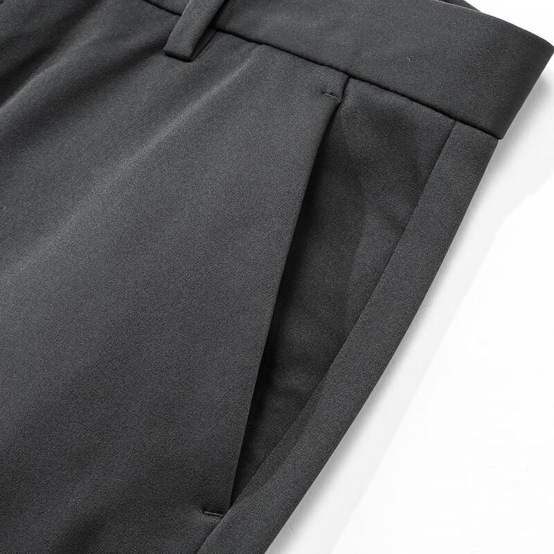 Shanshan Men's 2025 Autumn/Winter Thickened Wrinkle-Free Casual Trousers