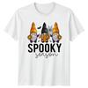 Spooky Season TShirt Gnomes Halloween Gift For Him And Her