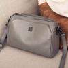 Women's Fashionable Crossbody Bag, New Style Versatile Leather Single Shoulder Satchel Handbag with Chain Straps