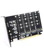 M.2 NVME SSD To PCIe 4.0 3.0 Adapter M.2 SSD GEN4 PCIe 4.0 PC Motherboard X1 X4 X8 X16 Expansion Card For 2230 2242 2260 2280