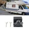 Aluminum Solar Panel Gutter Mount Adjustable Solar Bracket Hole Frees Installation Upgrades for Long Lasting Durability