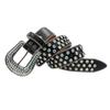 Cross-Border Punk Belt with AB Color Rhinestones In European & American Style for Men & Women