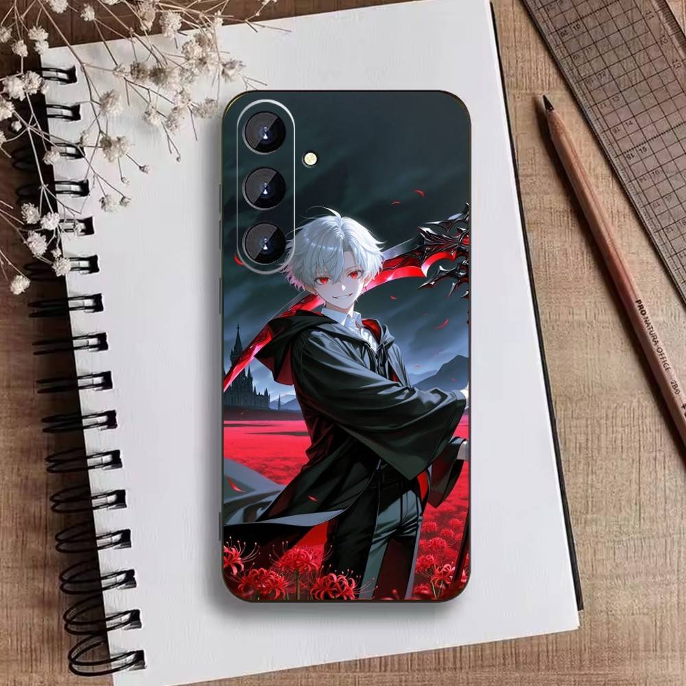 Genshin K-Kaedehara Kazuha Phone Case For Samsung Galaxy A73,A72,A71,A70,A52,A51 Others Soft Black Cover