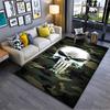 Camouflage Skull Pattern Carpet with Modern Style for Living Room Decor Suitable for Use As an Anti-slip for Living Room Bedroom Sofas