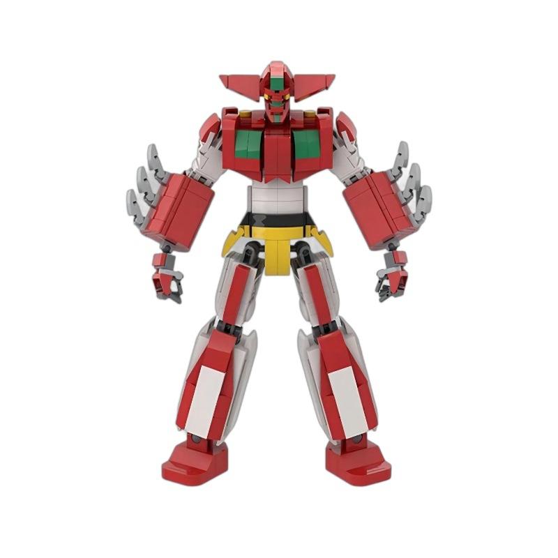 Compatible with assembly toy Getter robot small particle building creative model