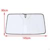 Car Windshield Shade for Sun Protection - Designed Mini SUVs and Hatchbacks