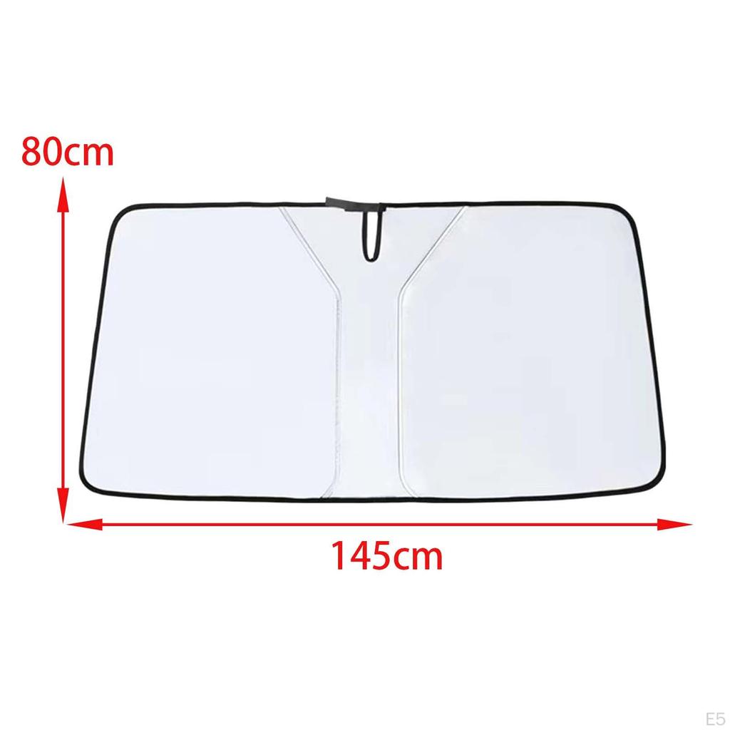 Car Windshield Shade for Sun Protection - Designed Mini SUVs and Hatchbacks