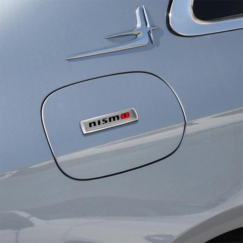 1pc Metal Emblem Car trunk Body Car Fender Decoration Stickers Auto Accessories For Nissan Qashqai J11 J10 Versa Juke Kicks