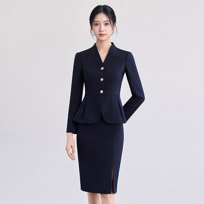 Troloman Women's Professional Two-Piece Suit Set