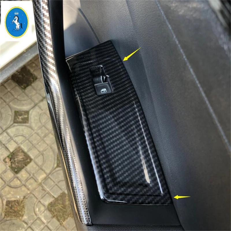 Car Ide Door Handle Panel Surround Window Lift Switch Cover Trim For Volkswagen T-Roc T Roc 2018 -  Interior Accessoreis