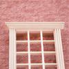Multipurpose 4Pcs Dollhouses Miniature Sturdy Wood Window 1 12 Scale Child Model Furniture for Home Decoration