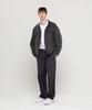 CHAMBROS Non-Faded Wide Denim Pants [Washed Black]