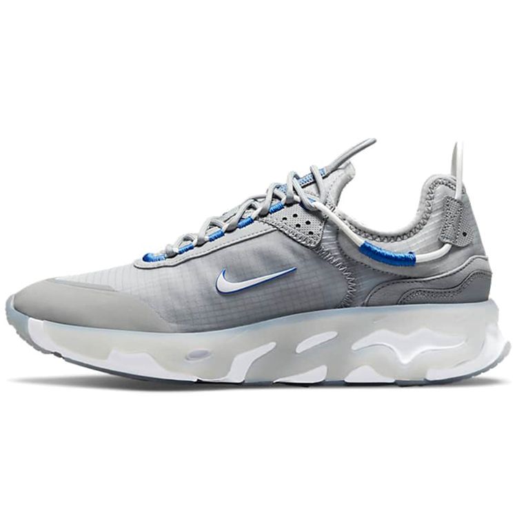 Nike React Live Men s Light Smoke Grey Hyper Royal Running Shoes CV1772-004 EU 44