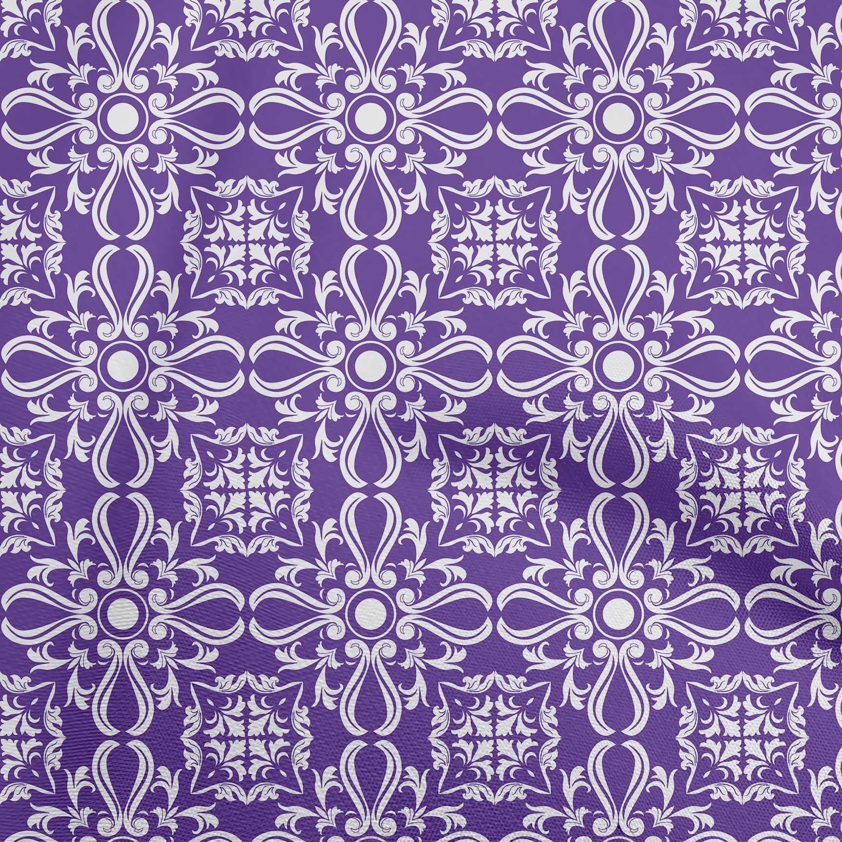 

OneOone Бавовняний поплін Чорна тканина Азіатська тканина з квітковим орнаментом для пошиття друкованої тканини для рукоділля у дворі 42 дюйми 42 Inch Wide - Viscose Chiffon Фіолетовий