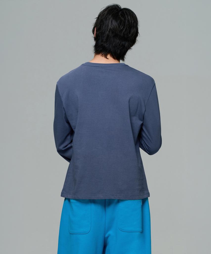 ERA Men Era Essential Ls T - Washed Navy