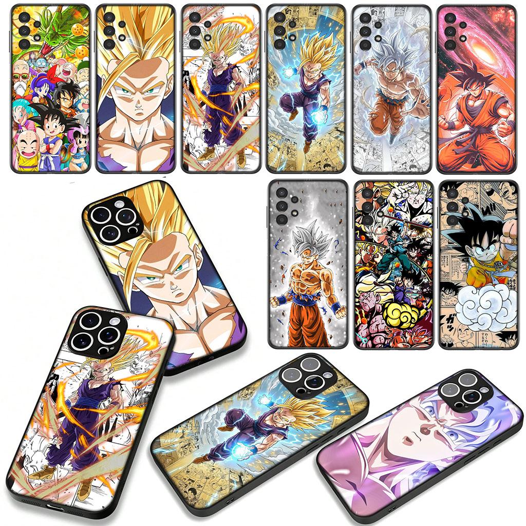 Gokus Dragons Gohan Balls Super Son for Samsung Galaxy A25 A37 A57 A12 A14 A31 A41 A50 A51 A70 A71 A72 A04 Note 20 9 8 10 Case