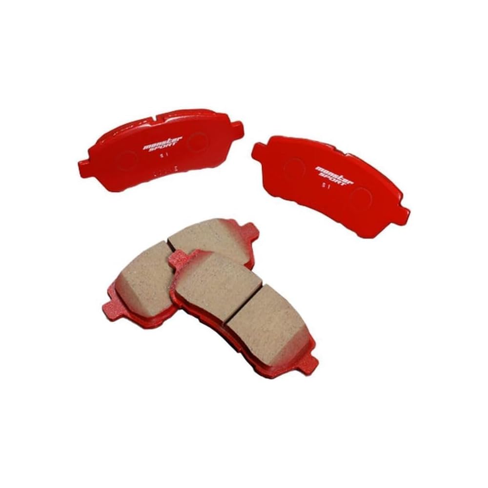 MONSTER SPORT Brake Pads [Type-S1/Front] for Suzuki Swift Sport [ZC33S/ZC32S] / Suzuki Swift [ZC13S/ZC43S/Z#53S/Z#83S] and others. Part Number: 411141