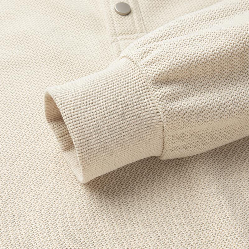 Jacquard Texture Jovo Men's Casual Knitted Shirt