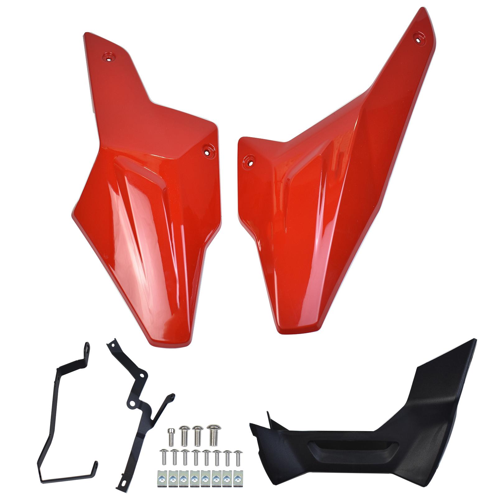 

F900R F900XR Engine Chassis Shroud FairingFor BMW F 900R 900XR 2020-2024 Motorcycle Exhaust Shield Guard Protection Cover красный