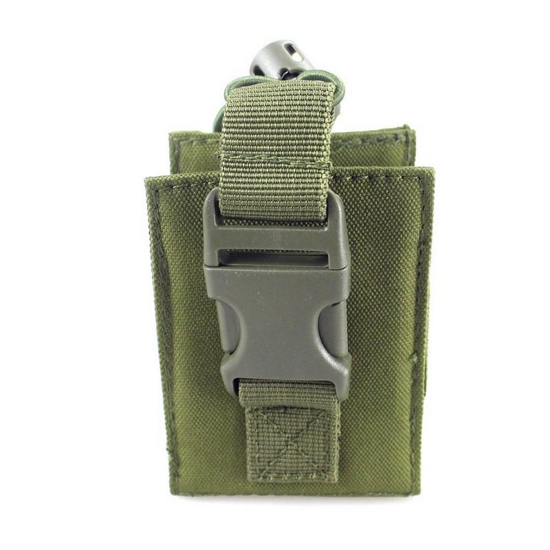 6 Style Tactical Molle Radio Holder Portable Walkie Talkie Pouch Case Radios Holster Bag Camping Hunting Accessories