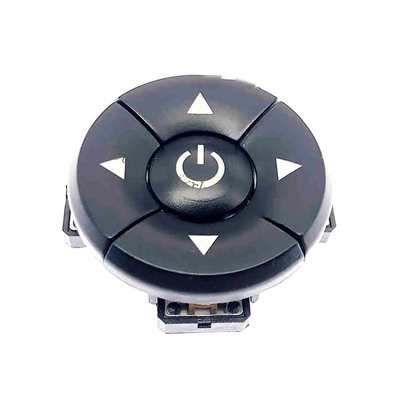 1 Set B3F-4055 With Arrow Ok Button Smd 12*12*7.3Mm Micro Tactile Tact Taster A14 Cap 5 Way Direction Combination Switch