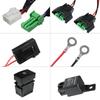HUIQIAODS H8/H11/H16 LED Compatible Fog Wiring General Purpose With Switch For Fog Lights Relay