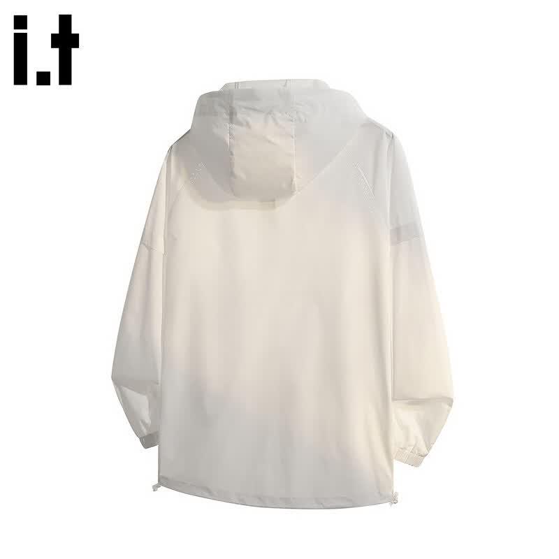 CHOCOOLATEit Men's Ice Silk UV Protection Hooded Jacket