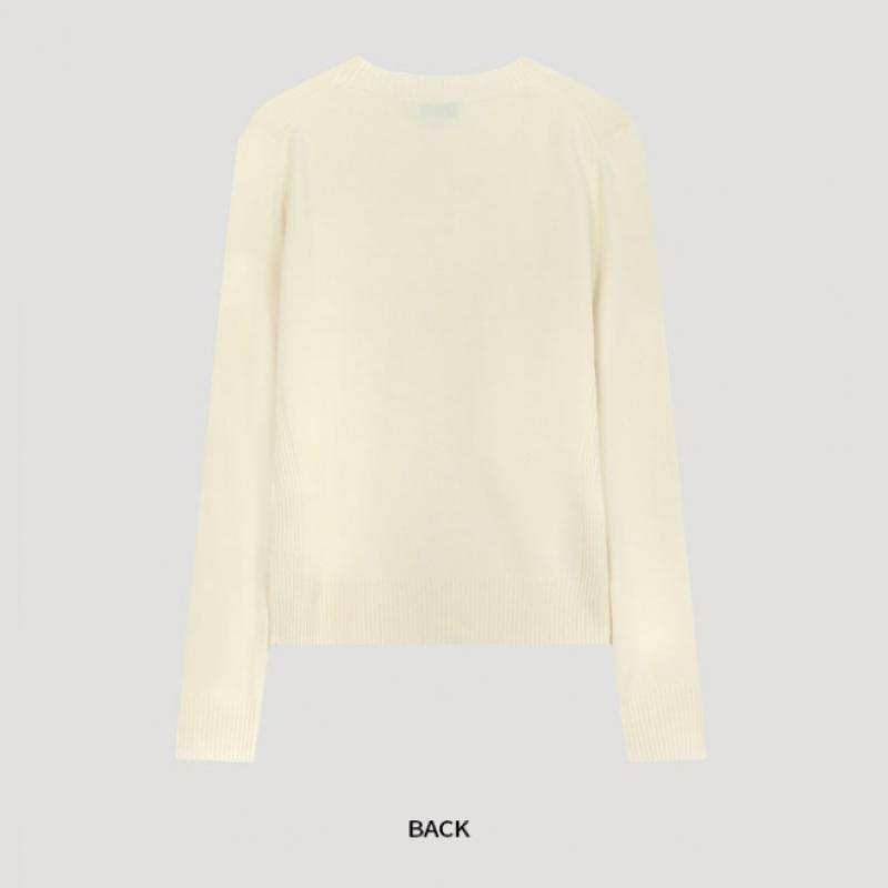  She S miSS  baSic Round Neck Knit SSkpoo42520 Iv