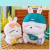 Rabbit Rascal Furry Plush Bear Girls Bedtime Pillow Birthday Gift For Kids Toy