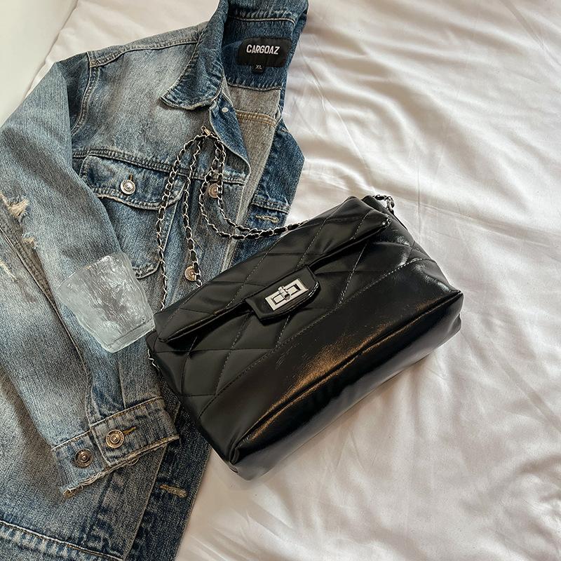 Beliebte Pendler-Rhombus-Kettentasche Damen 2025 neuer Modetrend Sinn Schultertasche Mode Umhängetasche Damen