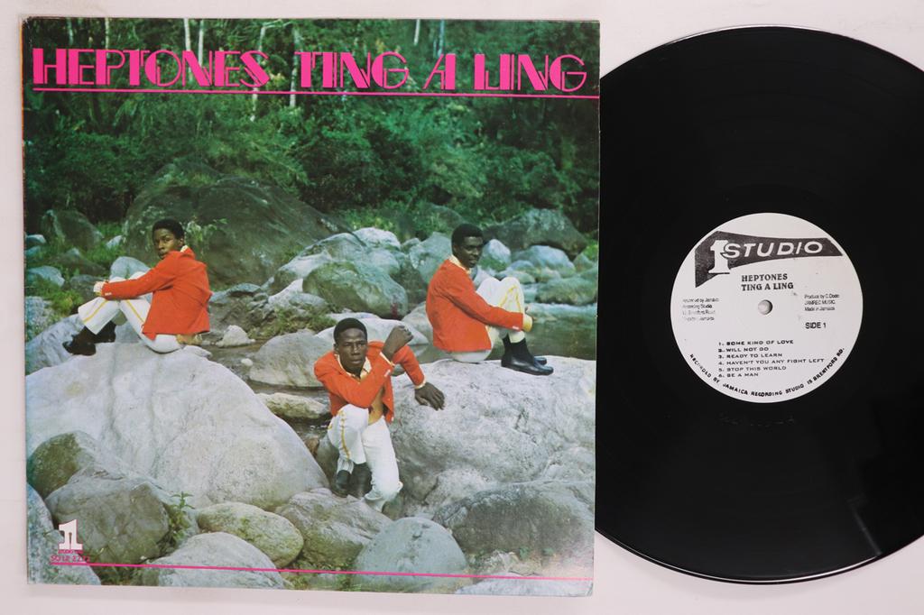 LP Record HEPTONES Ting A Ling SOLP2222 STUDIO ONE Jamaica Reggae Ska Dub Used