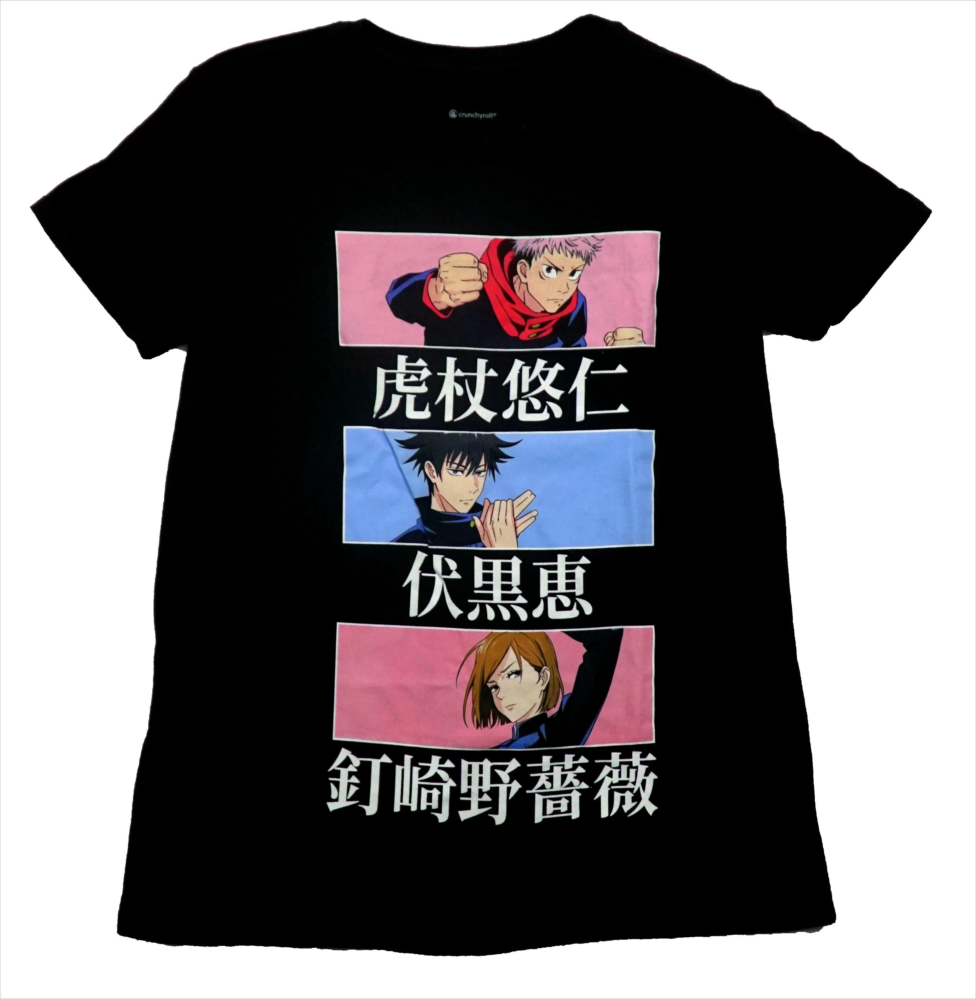 

Jujutsu Kaisen Anime Character Printed Tshirt Unisexs and Womens Tshirt Unisexs Top Sports Tshirt 2026 Summer New S