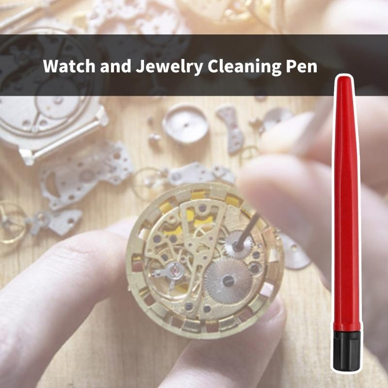 Glasfaser-Kratzbürste Schmuck-Kratzbürste Präzisionsinstrumenten-Reinigungsstift für die Uhrenwartung