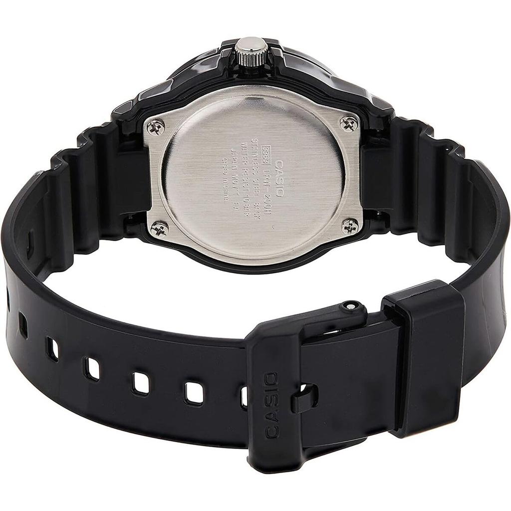 Casio STANDARD LRW-200H-1B Analog 3-hand Watch Women's Black