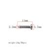 200Pieces Tuning Peg Mounting Screws for Guitar