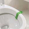 Upevňovací příslušenství pro vyrovnání sedátka WC, Klipový stabilizátor sedátka do koupelny, Jednodílná 3D tištěná instalace bez vrtání, Zacvakávací upevnění, Hluk kývajícího se sedátka WC