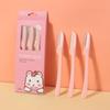Women Face Care Hair Removal Tool Makeup Shaver Knife Eyebrow Trimmer Safe Shaving Rezors (3pcs/lot)