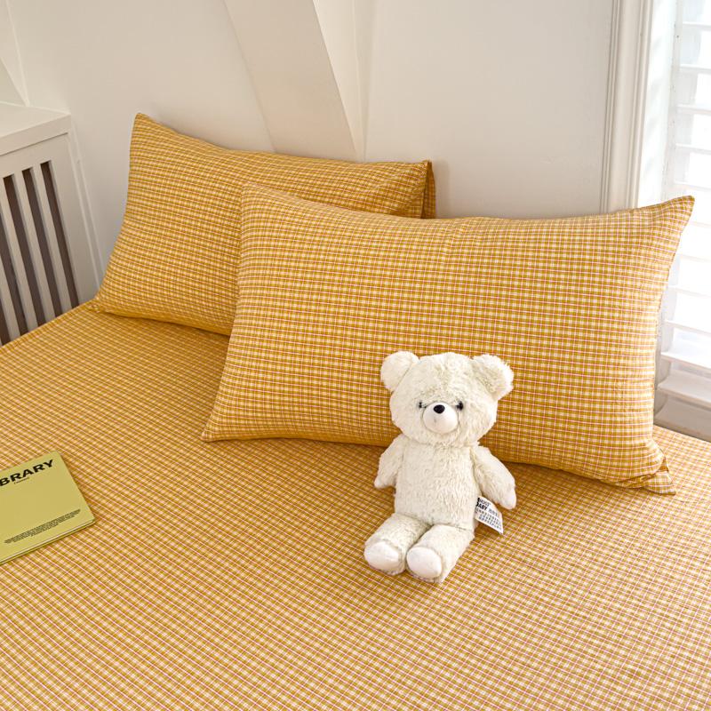 2pcs Pillowcase 100% Cotton Pillow Cover Stripe Style Pillowsham 48x74cm Pillow Case Home Bed Soft Pillowslip Fundas De Almohada