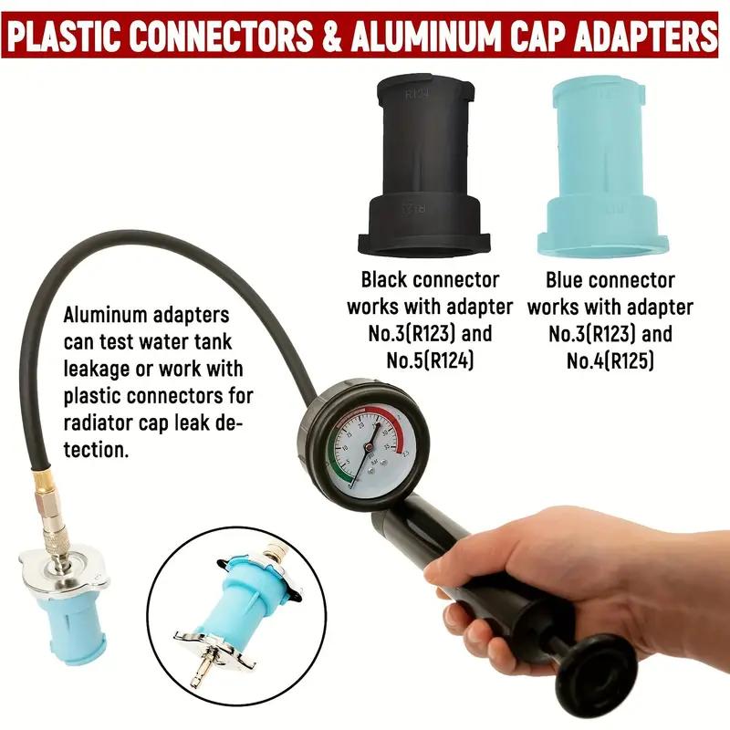 Water Tank Leak Detection Detector Tool Radiator Pressure Tester Vacuum Type Cooling System Test Car Water Tank Pressure Gauge