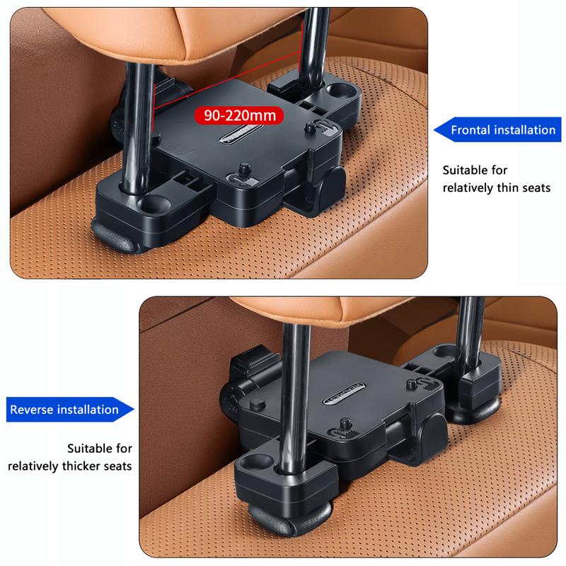 Mechanically Adjustable Universal Style Seat Headrests Car Seat Neck Protectors Relieve Head Pain Car Memory Cotton PU Headrests