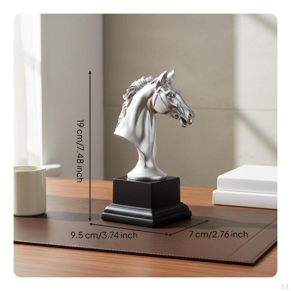 High Quality Resin Trophy Horse Figure Sculpture for Success Award Home or