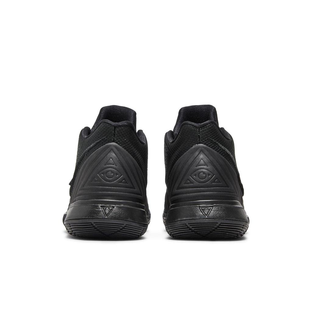 Nike Kyrie 5 Grade School 'Black' (Unisex) Black / White / University Red Kids' Basketball Shoes AQ2456 016