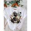 Women's Casual Short Sleeve TShirt Artistic Dramatic Print