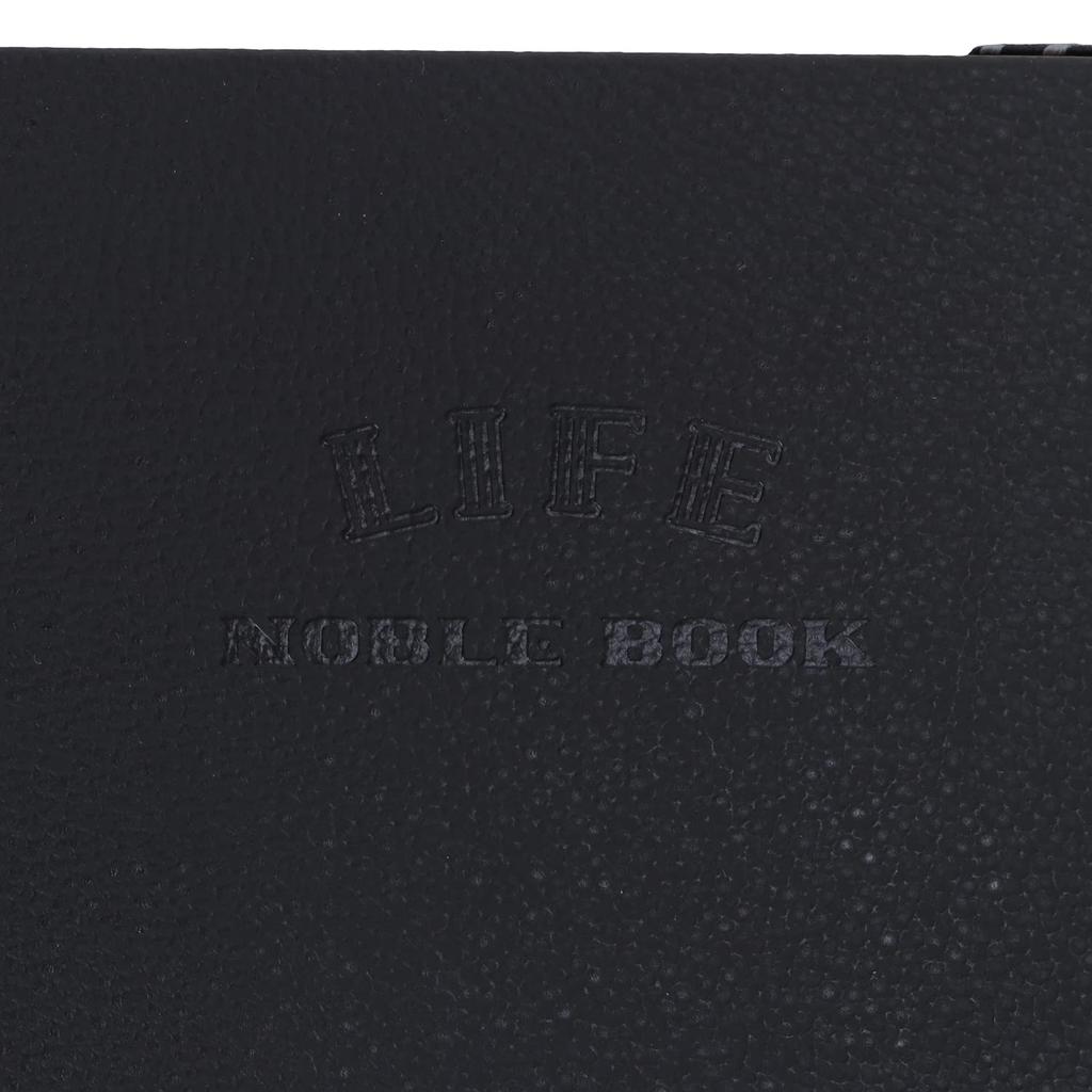 Life Note Noble Book A6 Plain N1641 Black