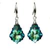 Trendy Gemstone Temperament Dangle Drop Earrings Engagement Wedding Party Jewelry Rhinestone