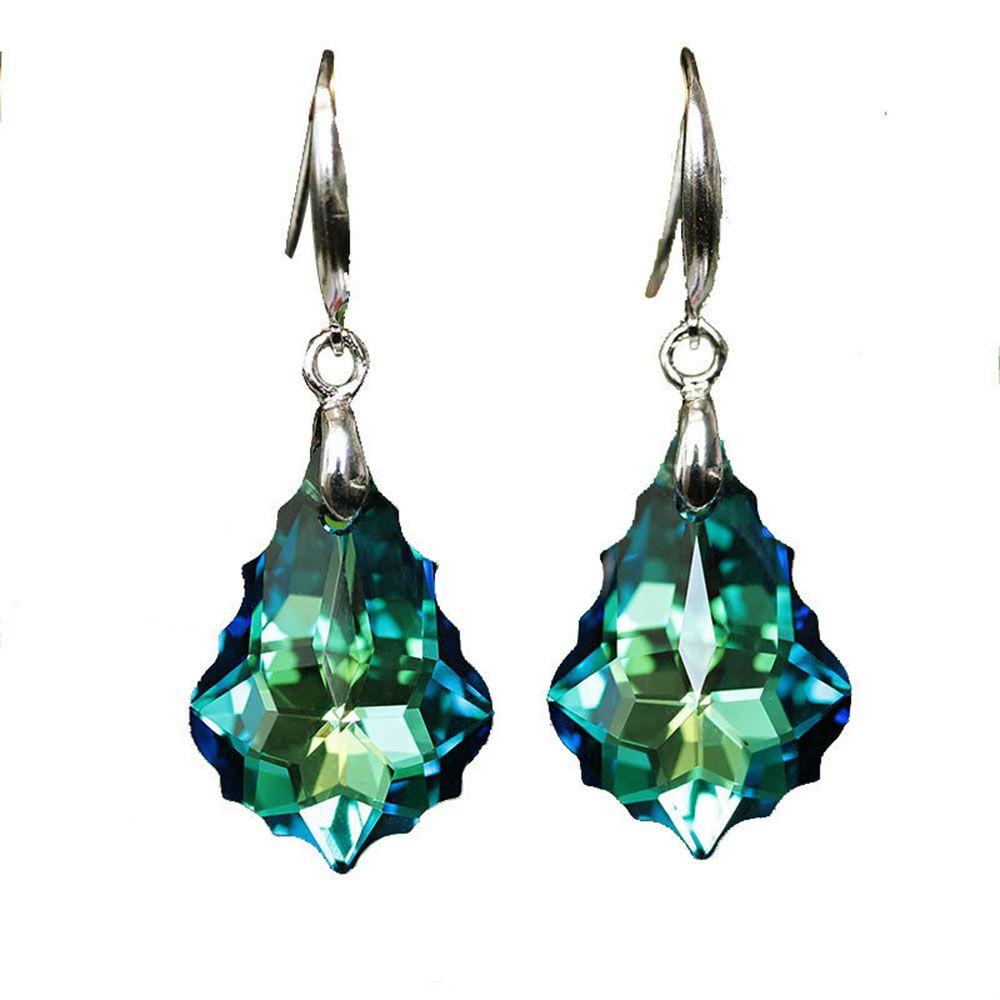 Gifts Temperament Vintage Dangle Drop Earrings Rhinestone Party Jewelry Engagement Wedding