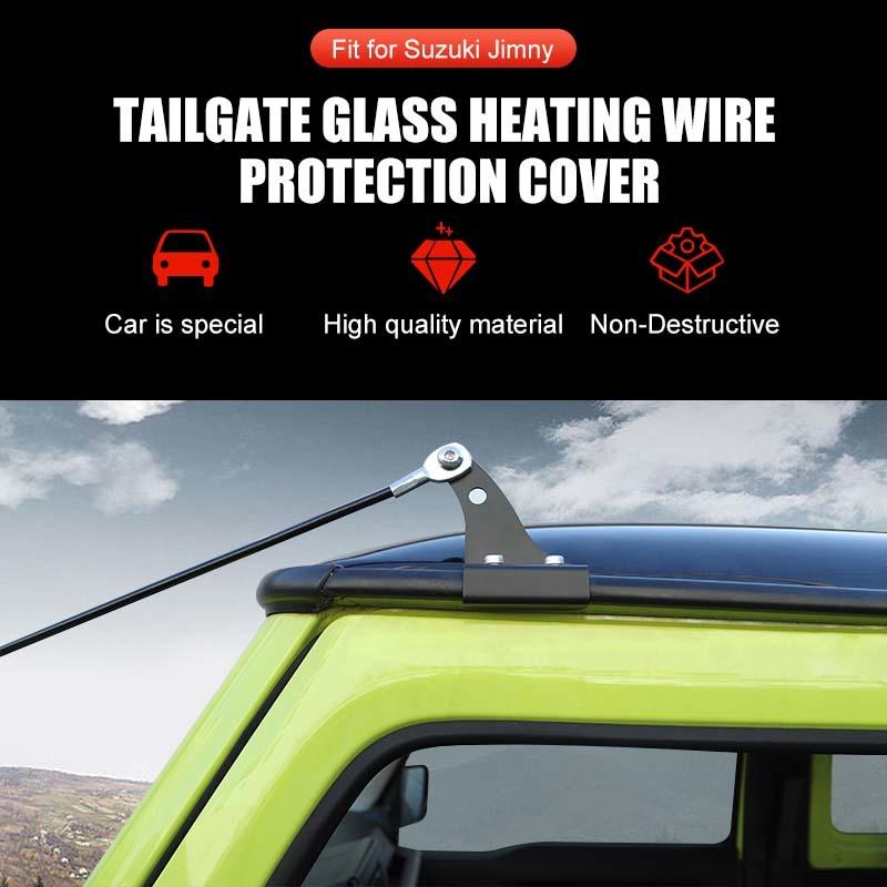 Engine Hood Branch Line Obstacle Protector Deflect Eliminate Rope Hanging Branches Brush Kit For Suzuki Jimny 2019 Up Car Exterior Accessories