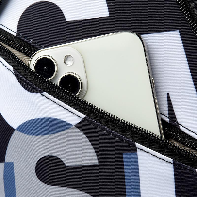 Printed Backpack Women's Lightweight Chest Bag Water-repellent Travel Backpack