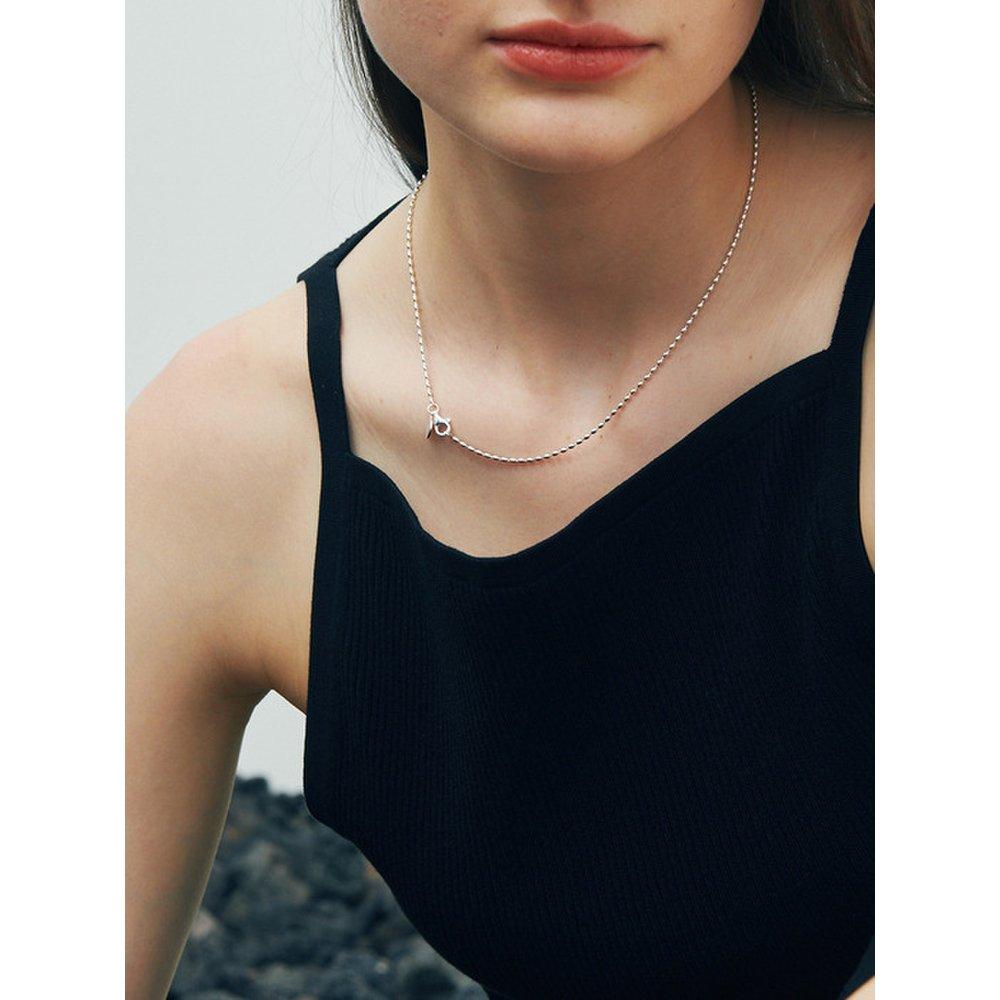 [925 Silver] Un.Silver.101 / Mini Rizi Necklace