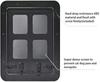 New Universal Pet Screen Door with Entry/Exit Control – Anti-Bite Design for Cats and Dogs